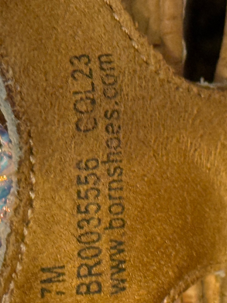 Born Silver Sandal — image 4 of 4
